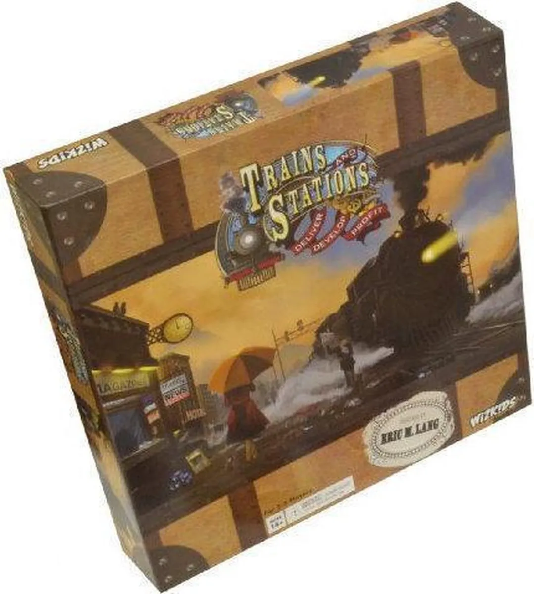 Wizkids Trains and Stations Bordspel - 3-5 Spelers