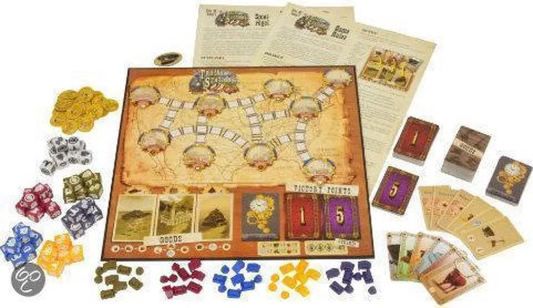 Wizkids Trains and Stations Bordspel - 3-5 Spelers