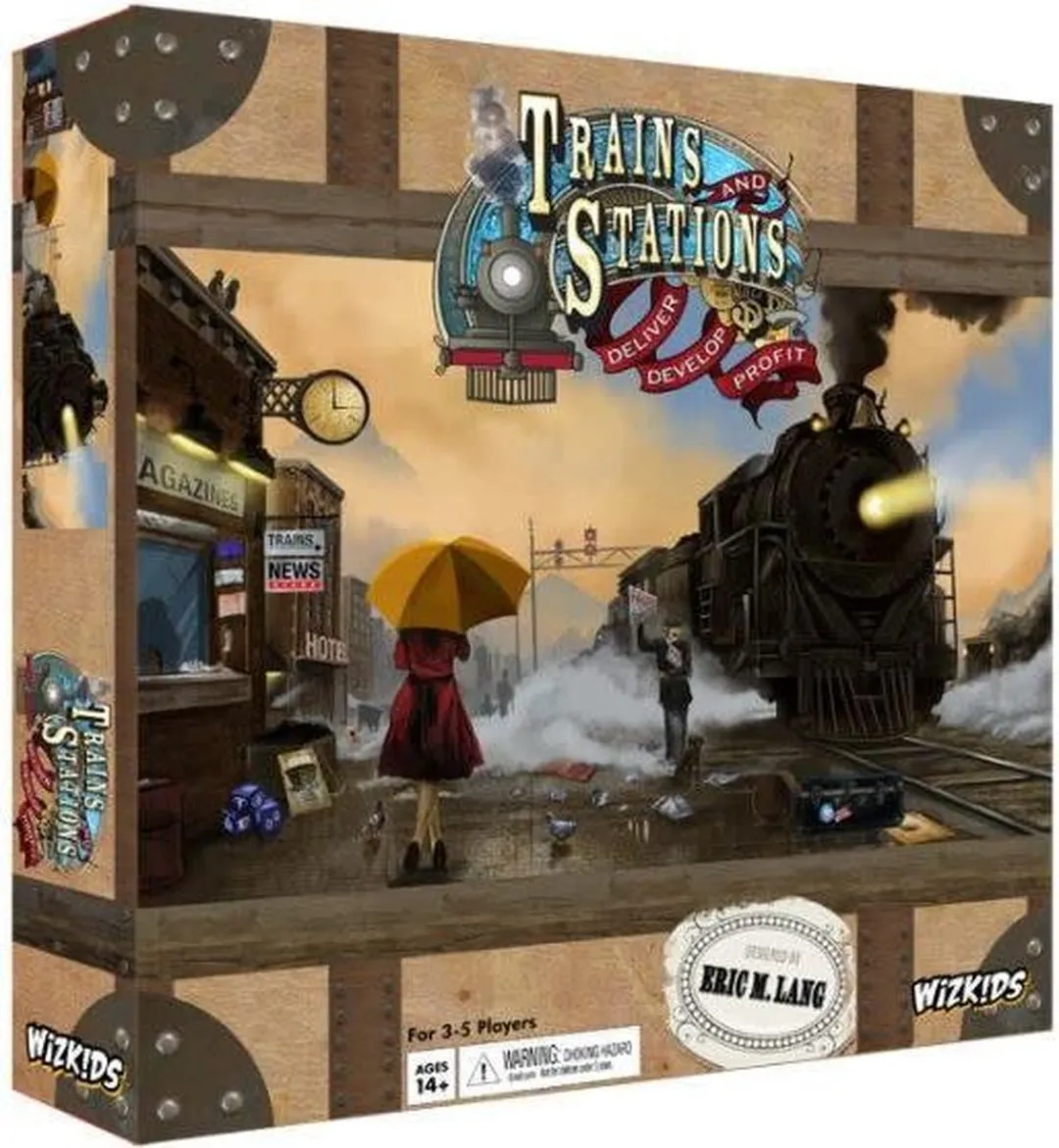 Wizkids Trains and Stations Bordspel