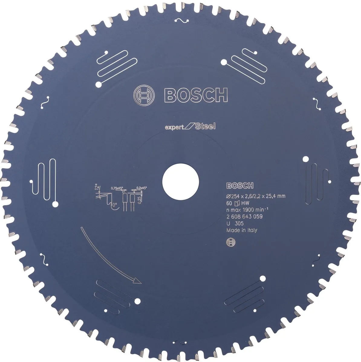 Bosch Expert Staalzaagblad 254mm