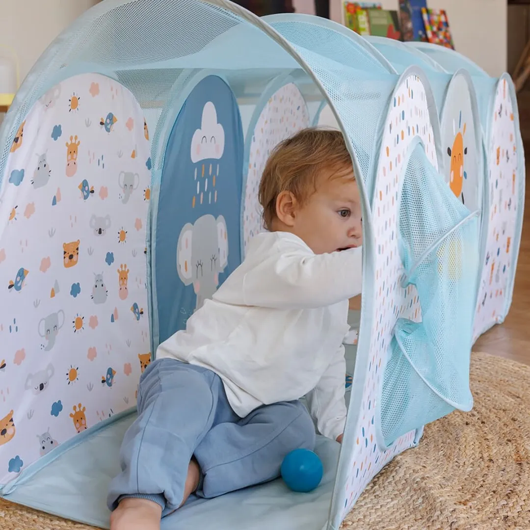 Eurekakids Speeltunnel met Spiegel - 55cm - Multi