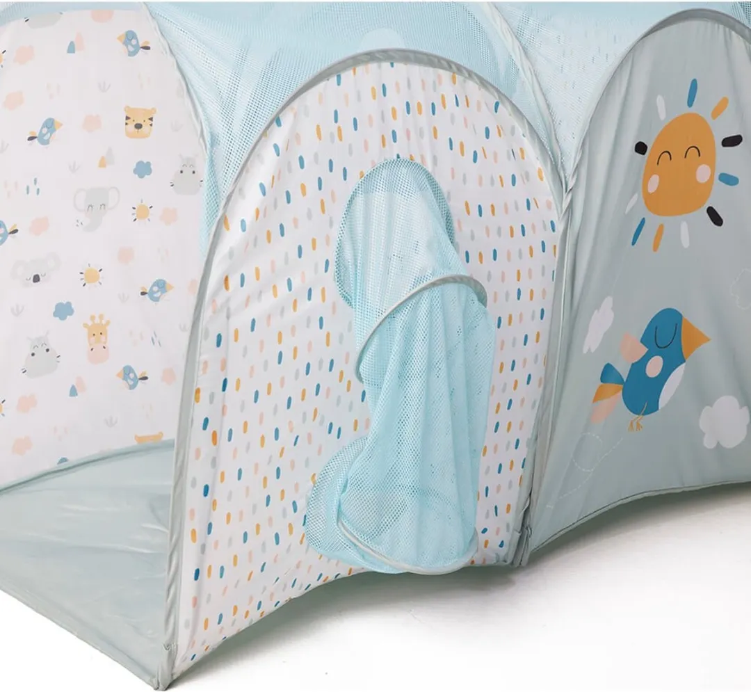 Eurekakids Speeltunnel met Spiegel - 55cm - Multi