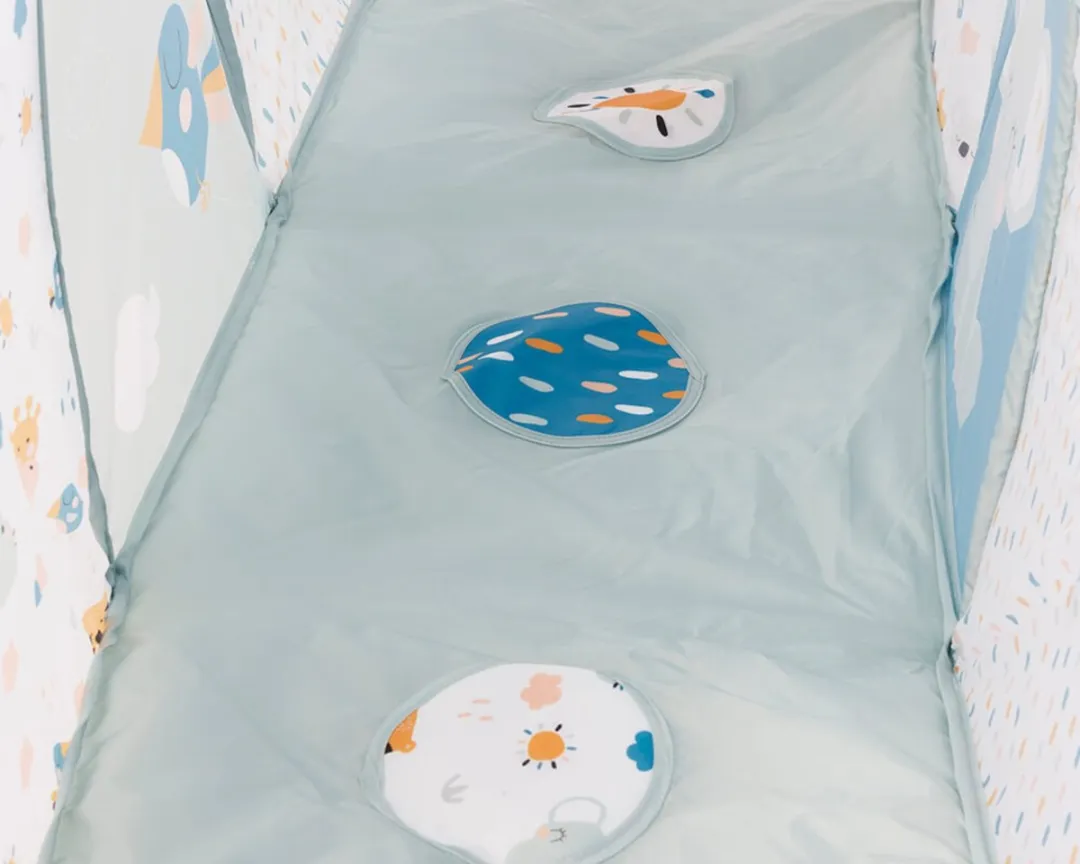 Eurekakids Speeltunnel met Spiegel - 55cm - Multi
