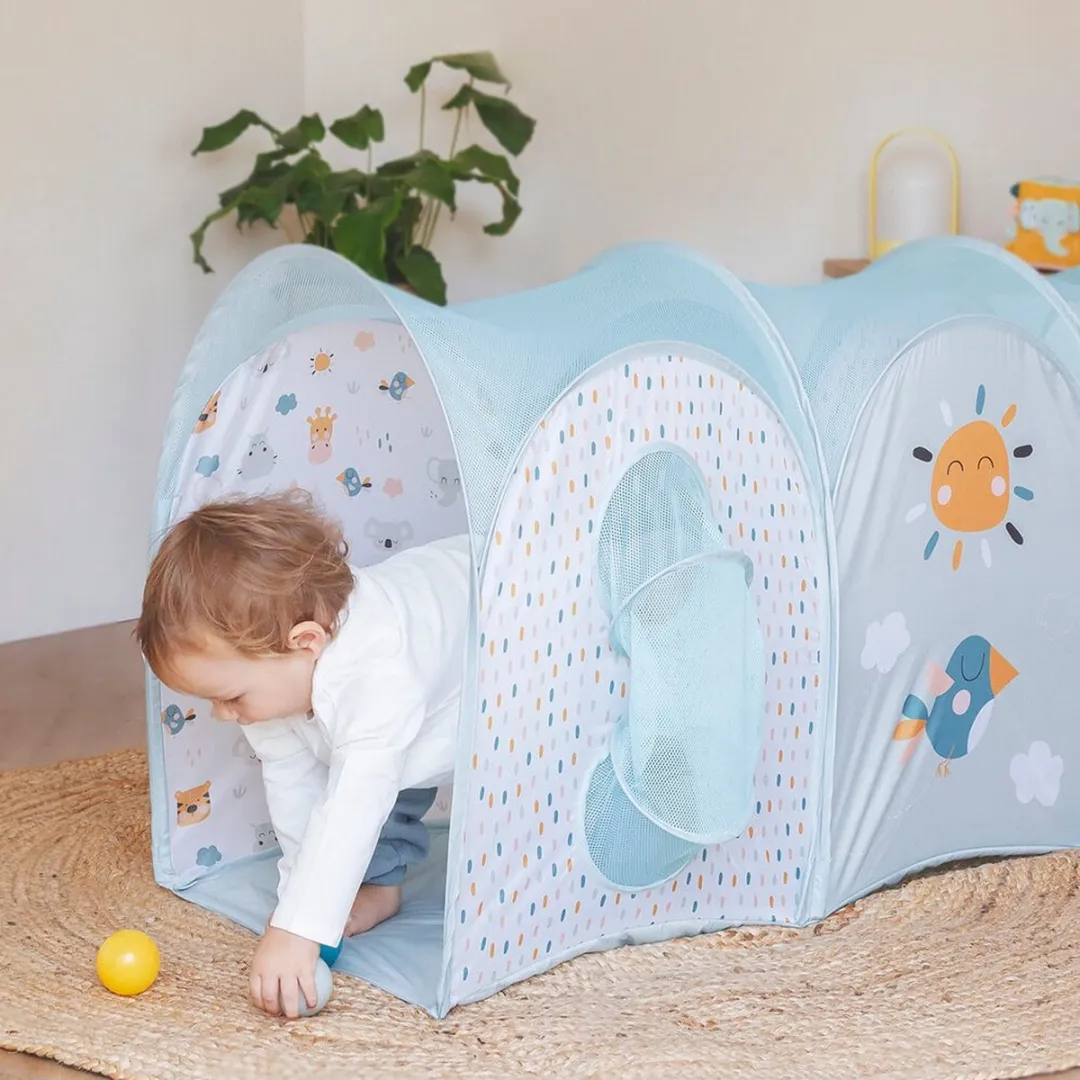 Eurekakids Speeltunnel met Spiegel - 55cm - Multi - afbeelding 6 van 6