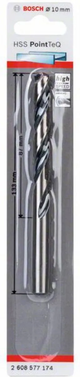 Bosch HSS Metaalspiraalboor 10mm - DIN 338 - 1 Stuk