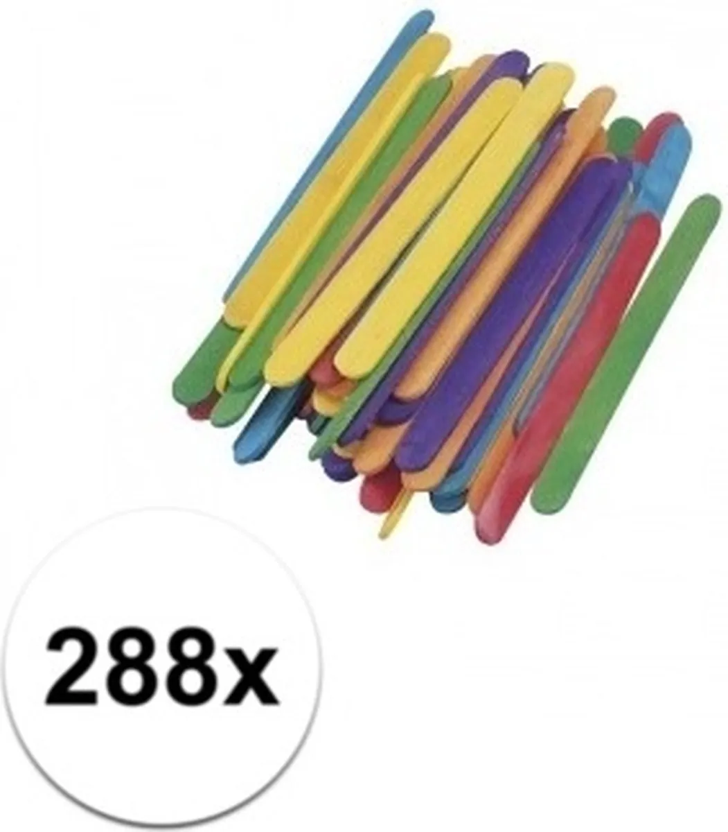 Rayher IJsstokjes Multi - 288 Stuks