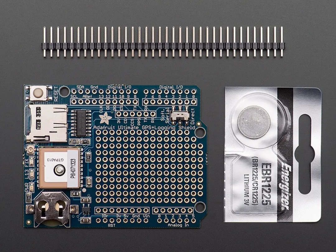 Adafruit 1272 GPS Shield - Blauw