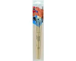 Marabu Penselenset School & Textiel - 3 Stuks