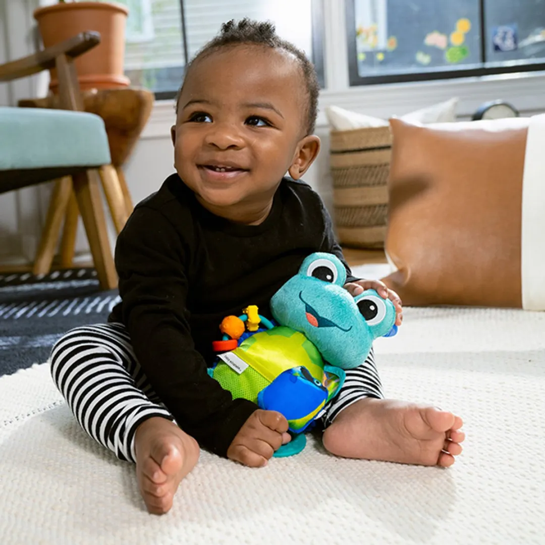 Baby Einstein Sensory Sidekick Knuffel - Groen