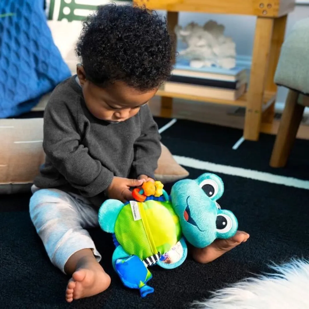 Baby Einstein Sensory Sidekick Knuffel - Groen