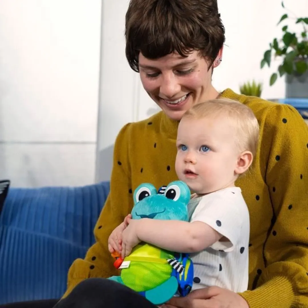 Baby Einstein Sensory Sidekick Knuffel - Groen