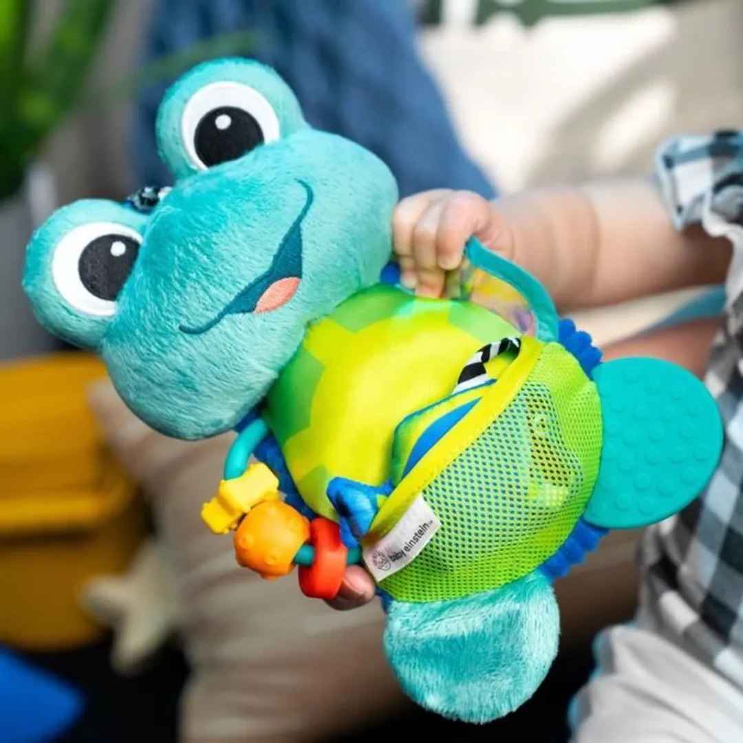 Baby Einstein Sensory Sidekick Knuffel - Groen