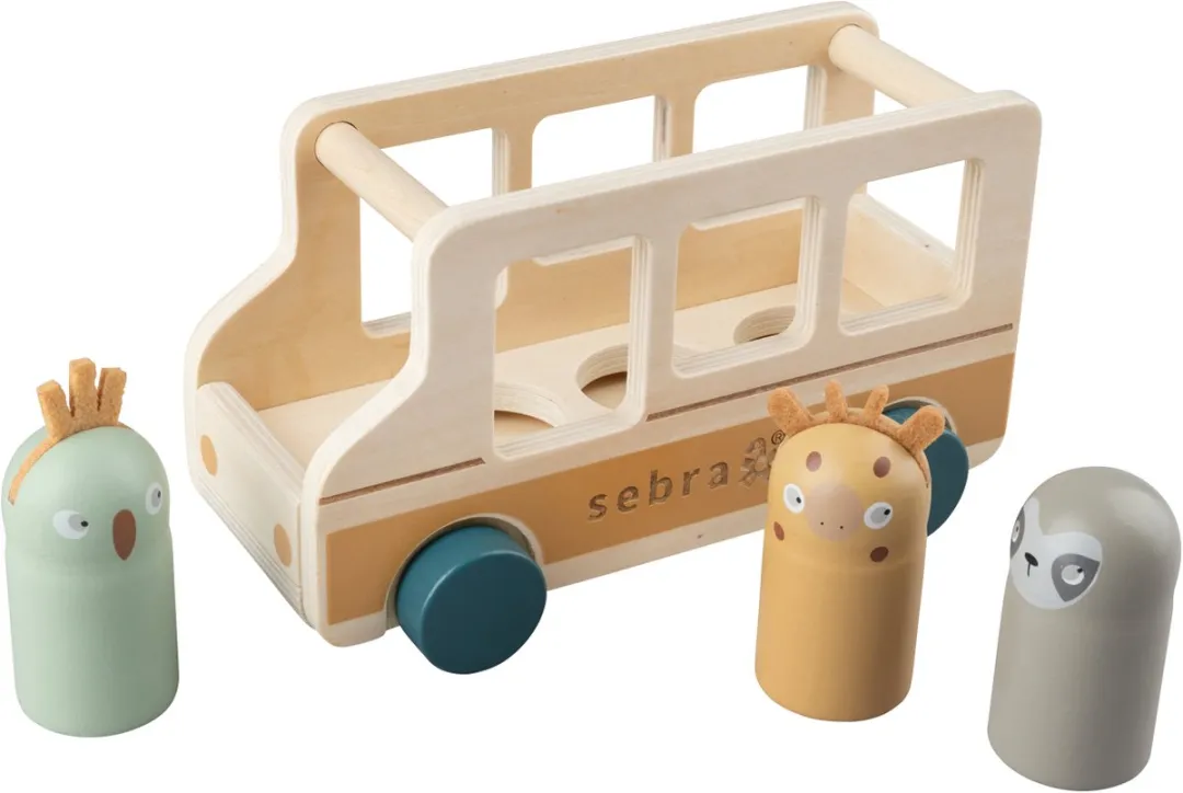 Sebra Wildlife Houten Bus 301730043