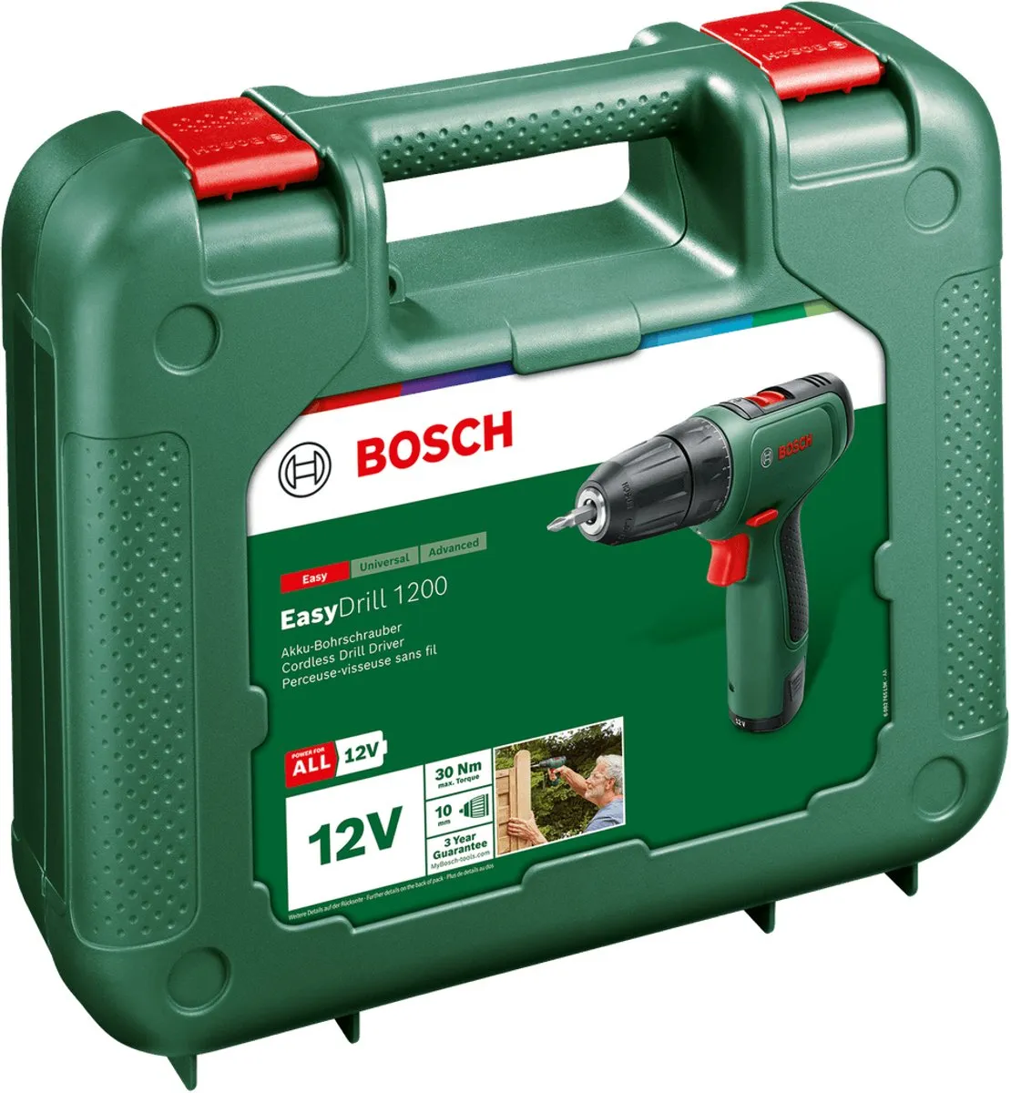 Bosch EasyDrill 1200 Accuschroefboormachine 06039D3006 - 2 Snelheden