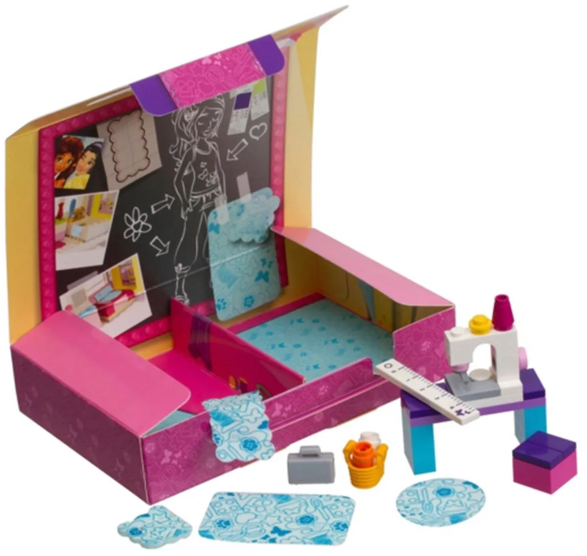 LEGO Friends Interior Design Kit 31 Stuks - Multicolor