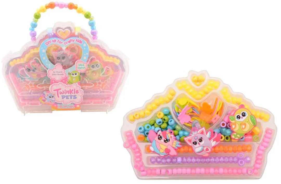 Johntoy Twinkle Pets Kralenset - Multicolor - 150cm