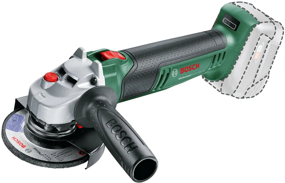 Bosch UniversalGrind 18V-75 Haakse Slijper 115mm