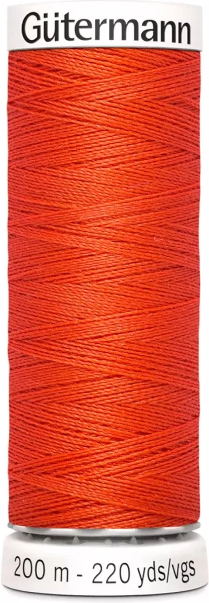 Gutermann Polyester Naaigaren 200m - Oranje - afbeelding 6 van 6