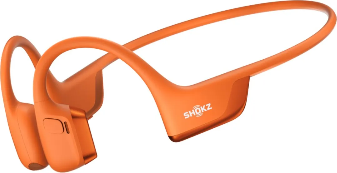 Shokz OpenRun Pro 2 Open-ear Sporthoofdtelefoon - Bone Conduction - IP55 water- en zweetbestendigheid - 12 uur batterij - Oranje
