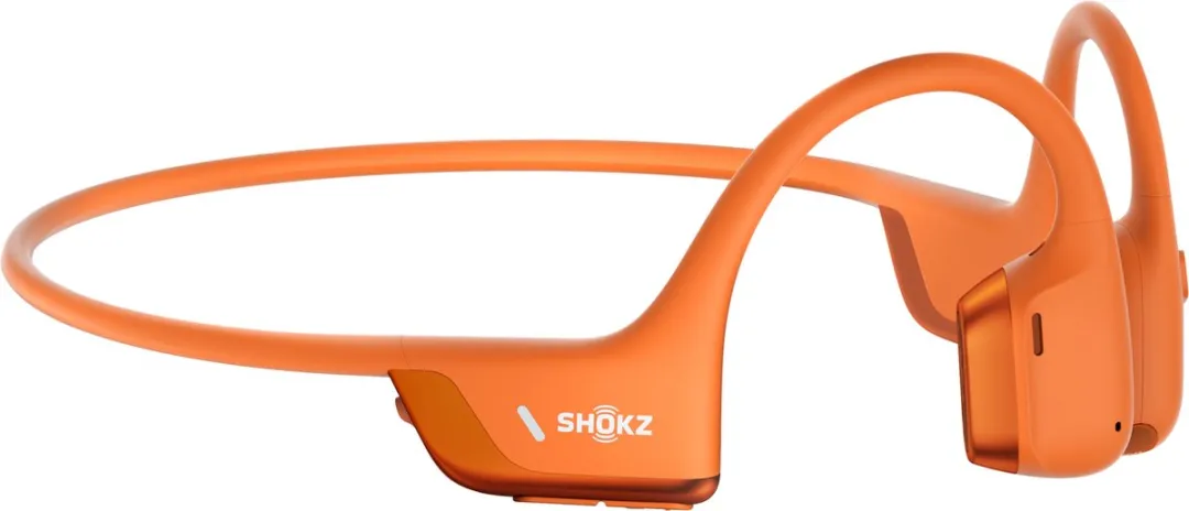 Shokz OpenRun Pro 2 Open-ear Sporthoofdtelefoon - Bone Conduction - IP55 water- en zweetbestendigheid - 12 uur batterij - Oranje