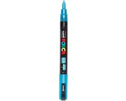 Posca Uni Posca Verfmarker 1433807 - Glitter Lichtblauw