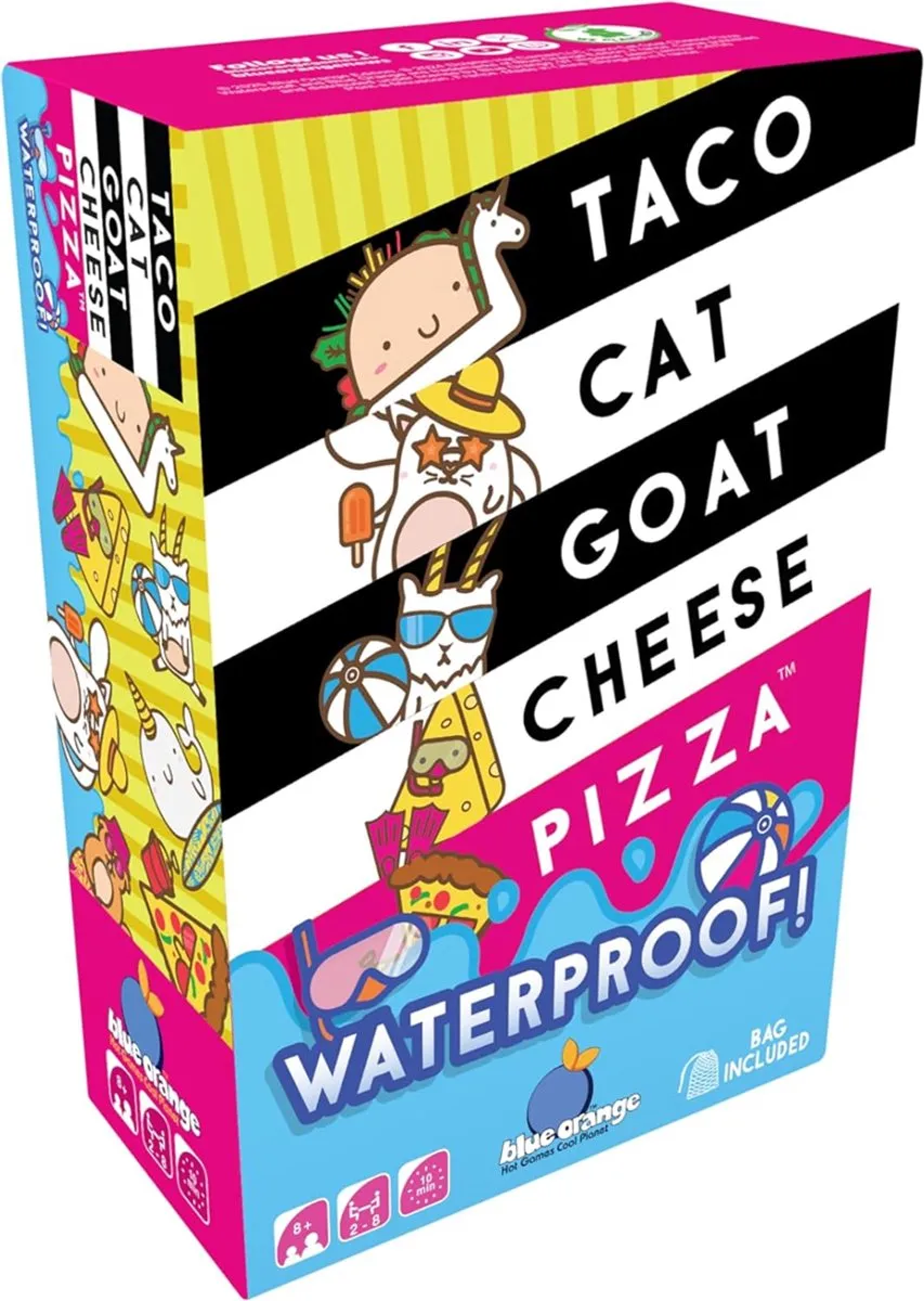 Geronimo Games Taco Cat Goat Cheese Pizza Waterproof Kaartspel