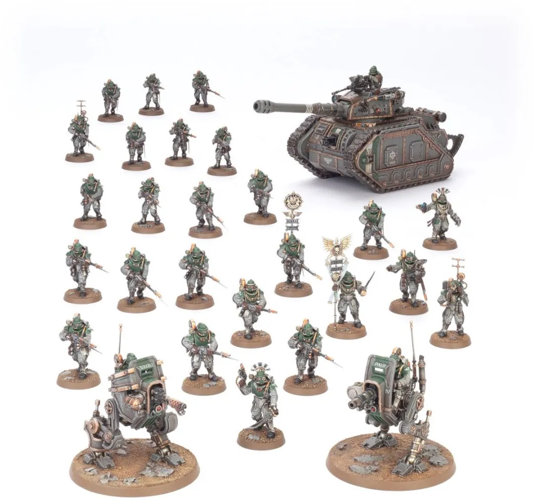 Games Workshop Horus Heresy Solar Auxilia Combat Force - 790 Onderdelen