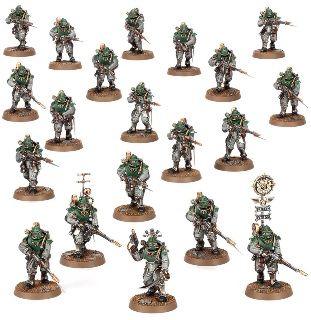 Games Workshop Horus Heresy Solar Auxilia Combat Force - 790 Onderdelen