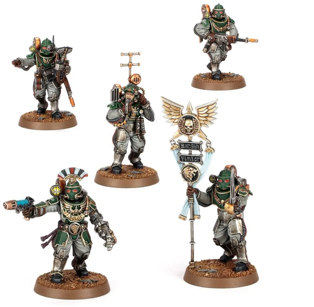 Games Workshop Horus Heresy Solar Auxilia Combat Force - 790 Onderdelen