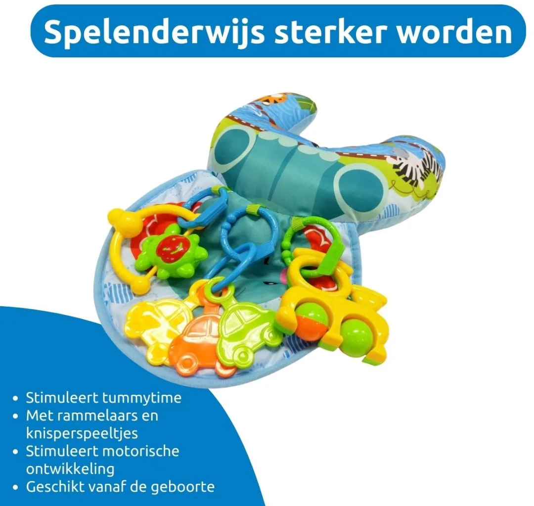 Eco Toys Jungle Olifant Buiktrainer - Multicolour