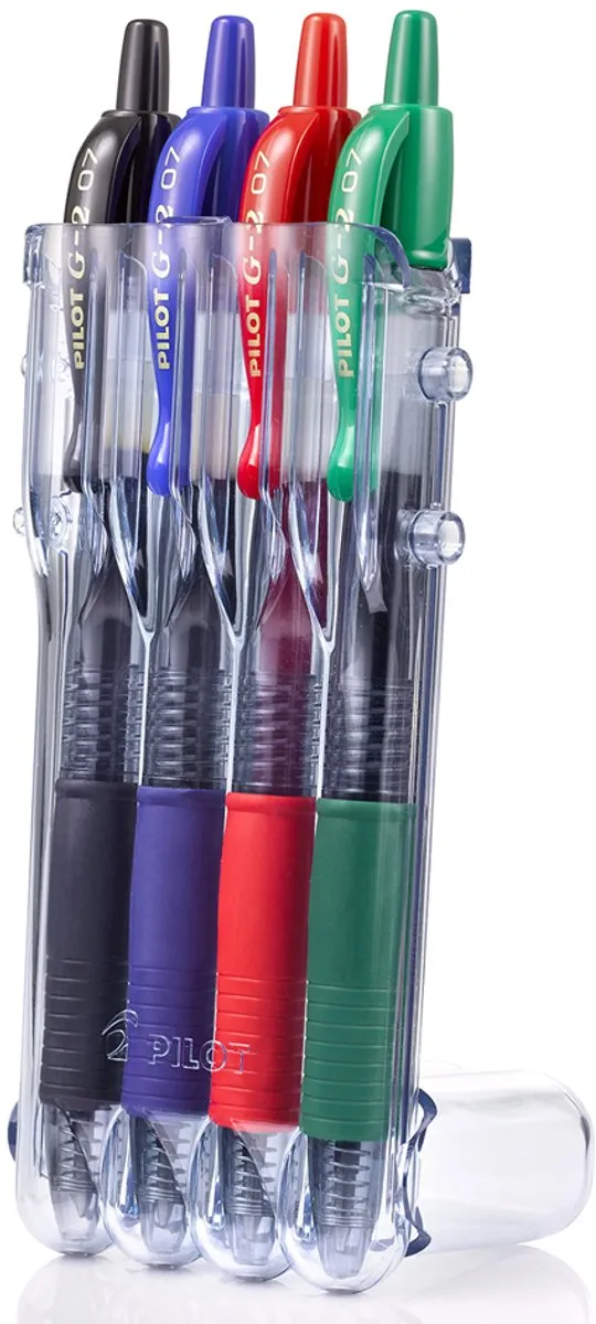 Pilot G2 Clicker Set2Go - 4 Stuks - Assorti