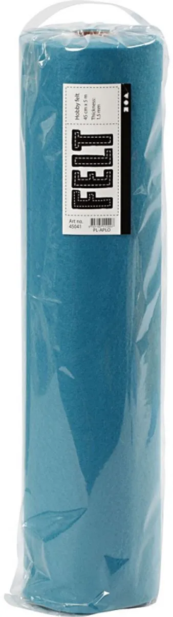 Creativ Company Hobbyvilt Rol 5m - Turquoise