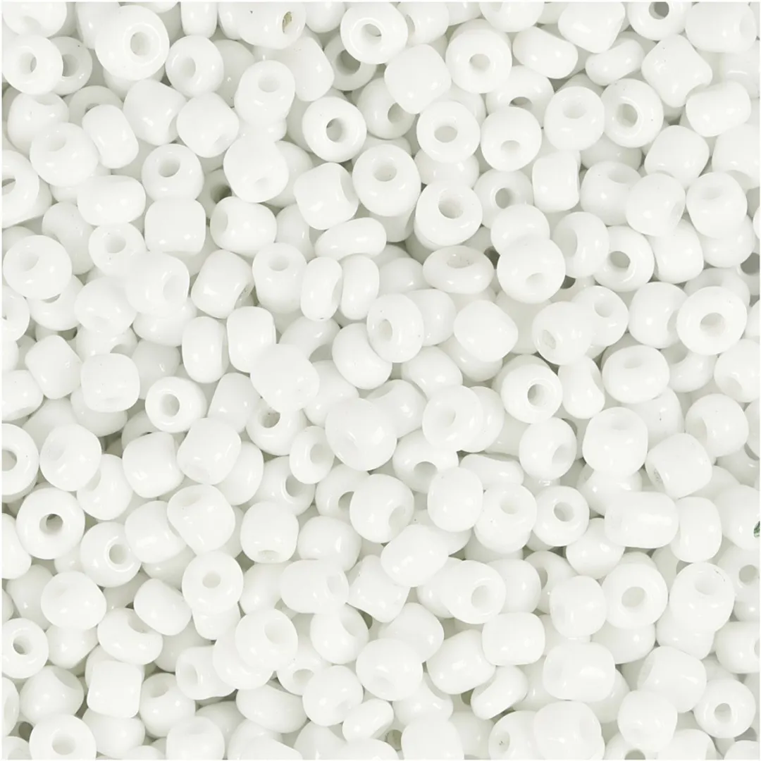 Creativ Company CC Rocailles 3mm Wit - 25 gram