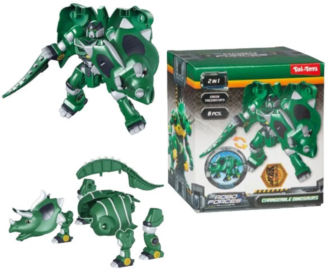 Toi-Toys Roboforces Montage Robot Dino 52235Z - Multikleur