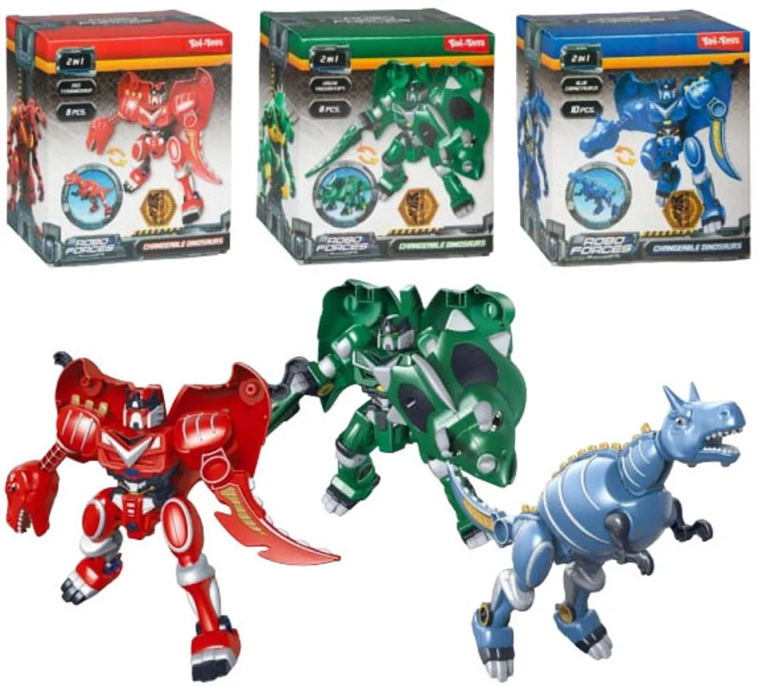 Toi-Toys Roboforces Montage Robot Dino 52235Z - Multikleur
