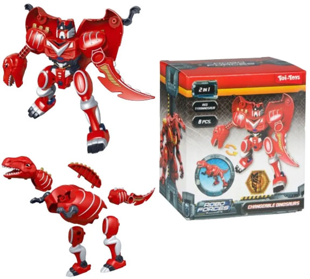 Toi-Toys Roboforces Montage Robot Dino 52235Z - Multikleur