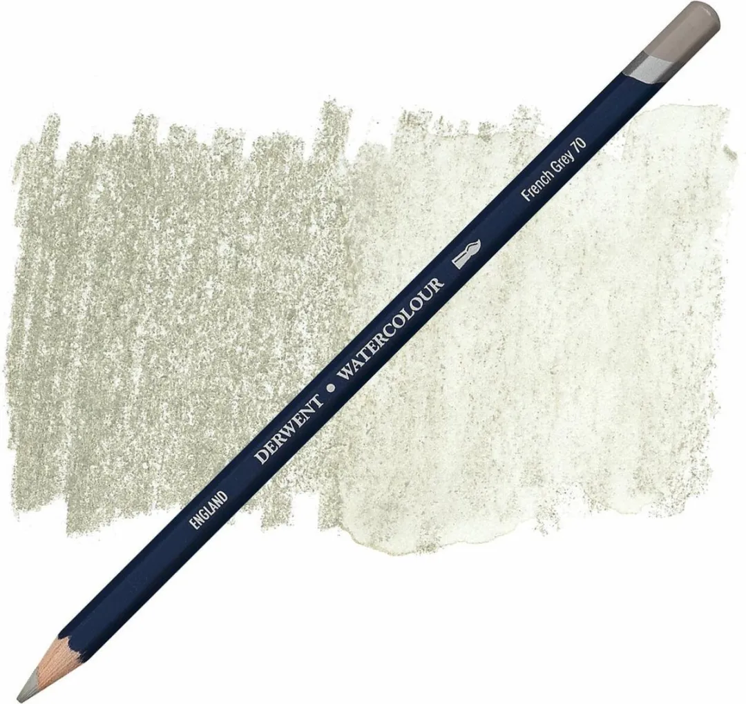 Derwent Watercolour Potlood French Grey 70