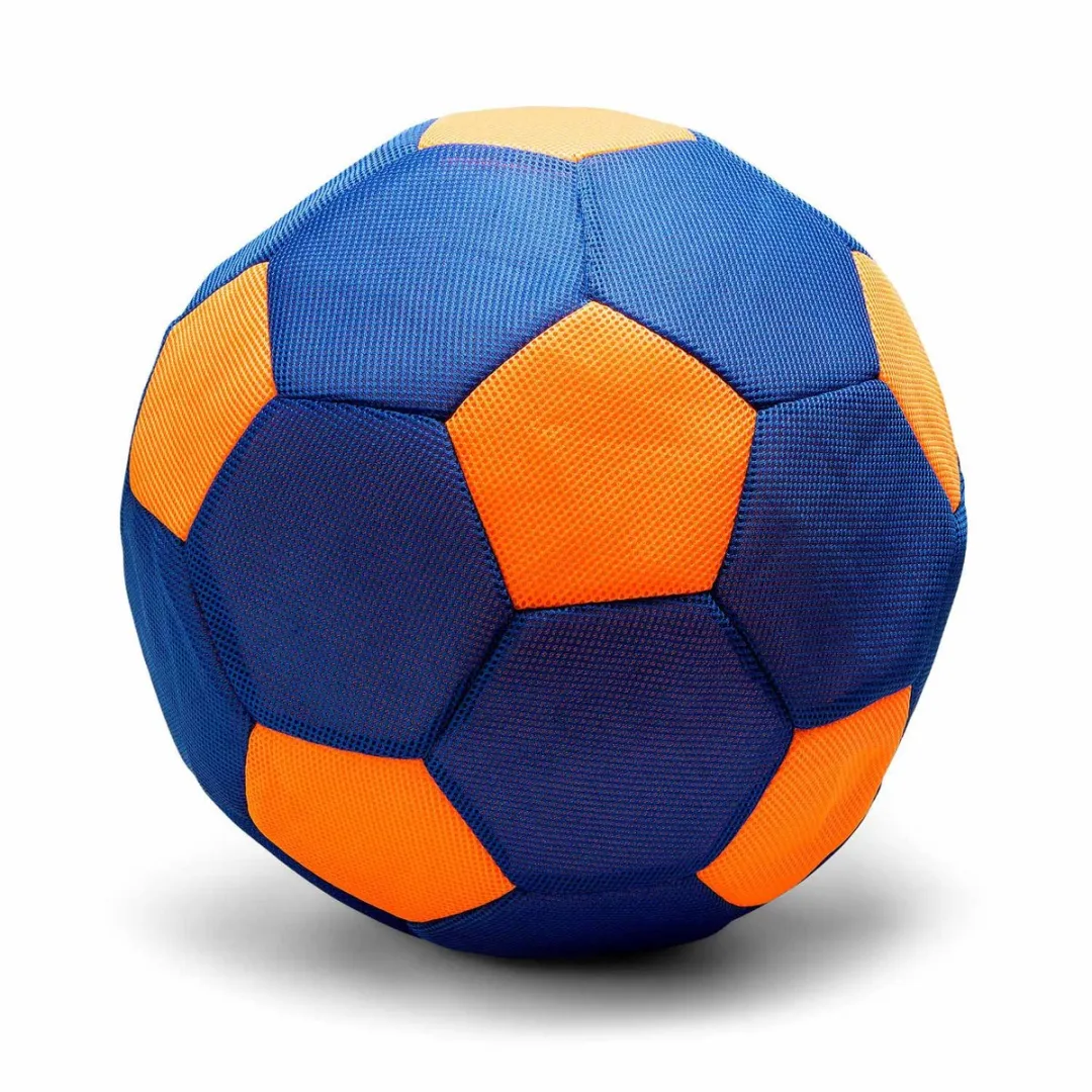 BS Toys Grote Bal 50cm - Blauw/Oranje - afbeelding 6 van 6