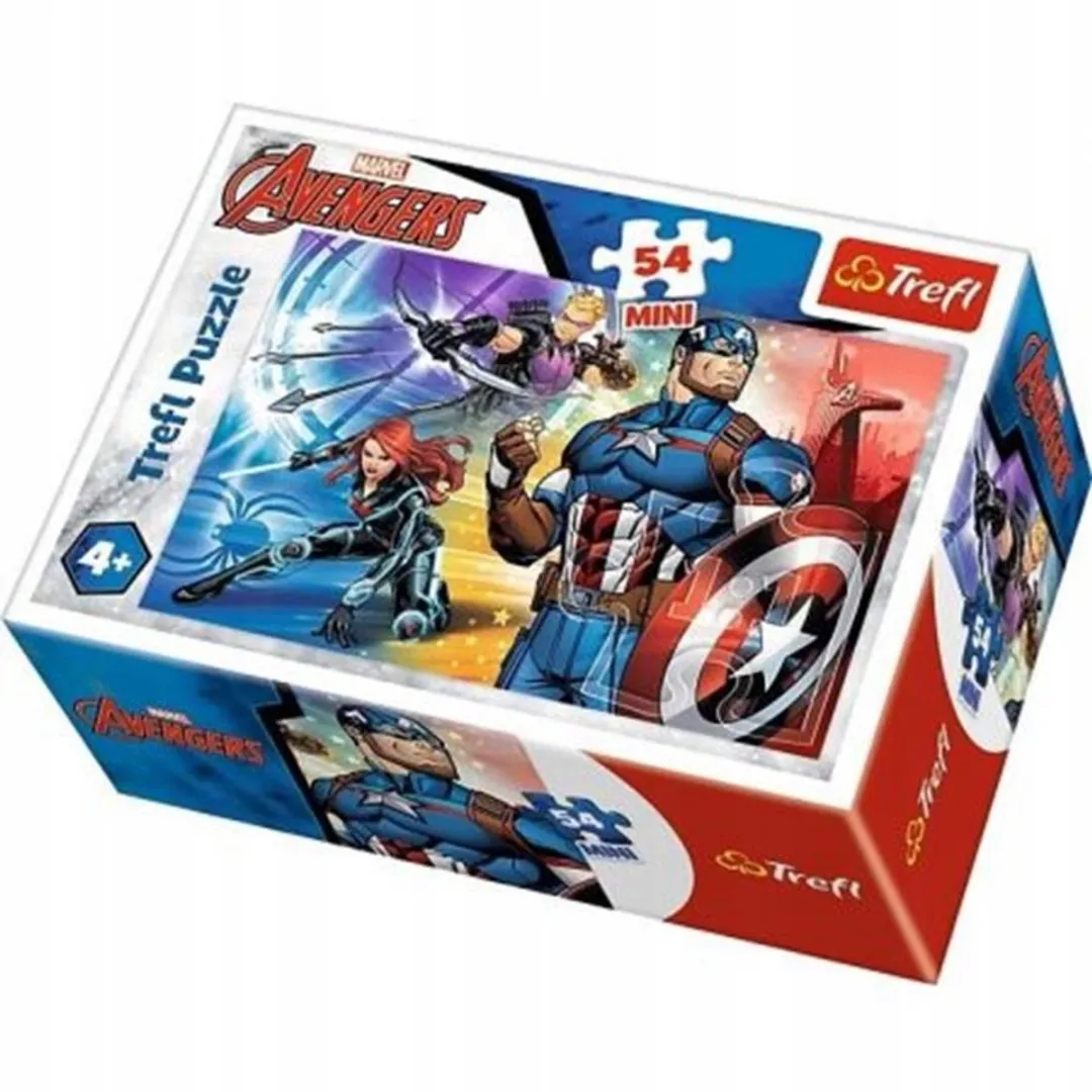 Trefl Avengers Minipuzzel 54 Stukjes - Multicolor