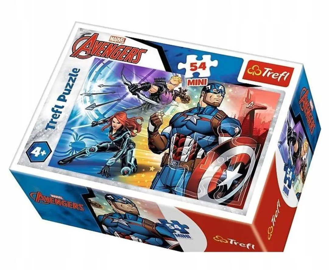 Trefl Avengers Minipuzzel 54 Stukjes - Multicolor