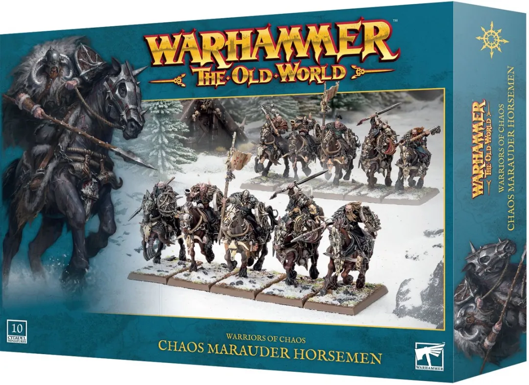 Games Workshop Warriors of Chaos Chaos Marauder Horsemen 152-delig