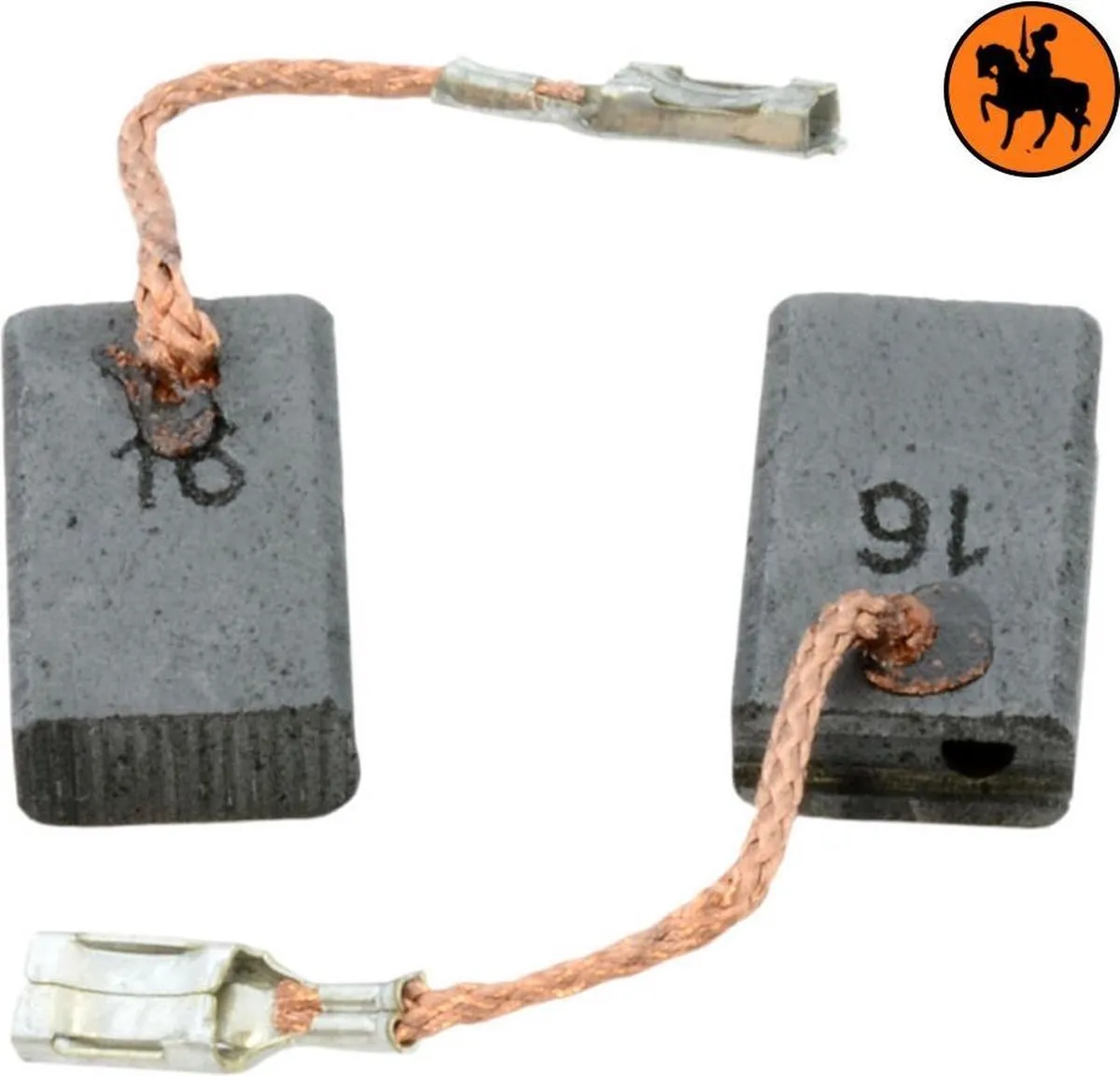 Bosch Koolborstelset GWS 11-125 CI - 5x10x16mm