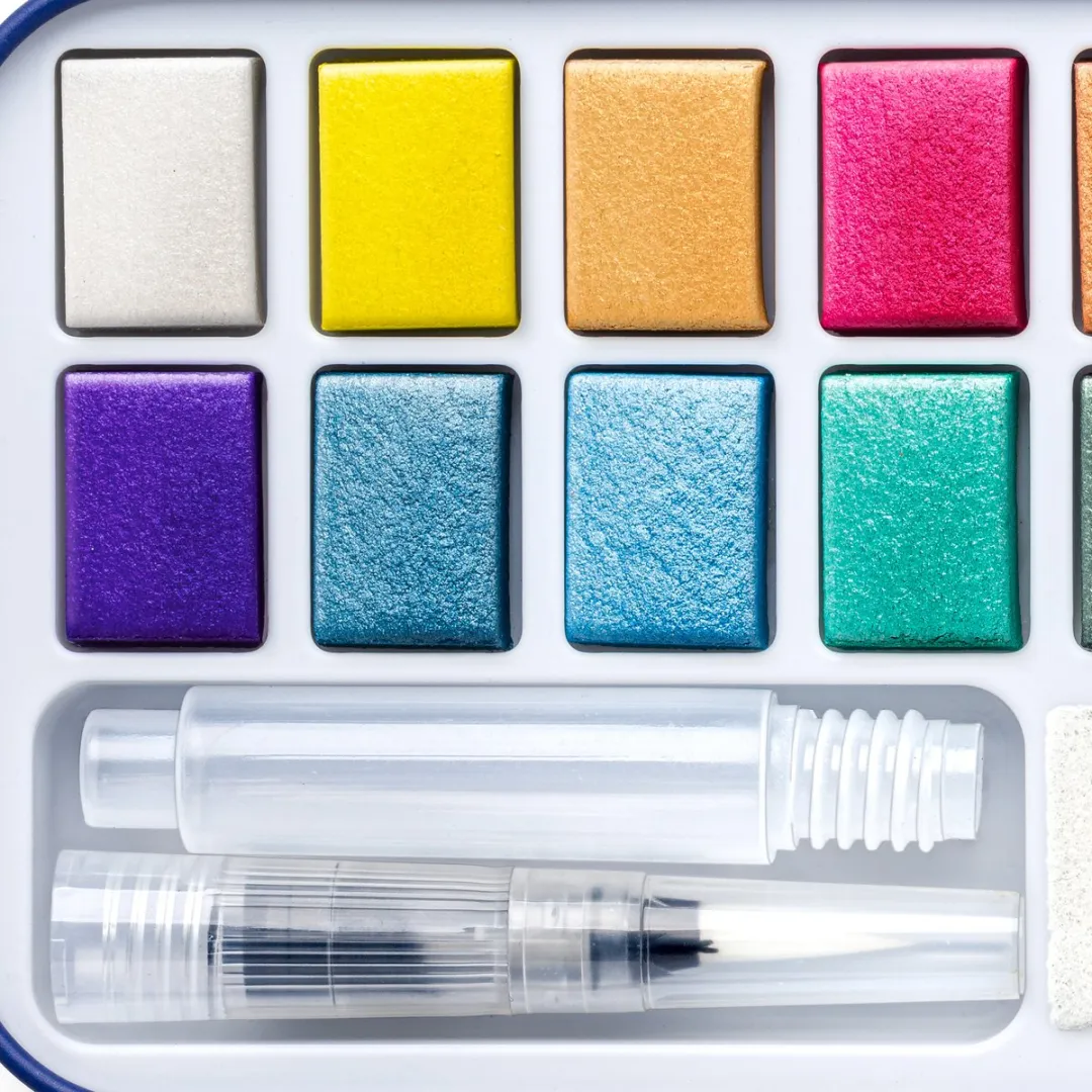 STAEDTLER Design Journey Aquarelverf - 12 Metallic Kleuren