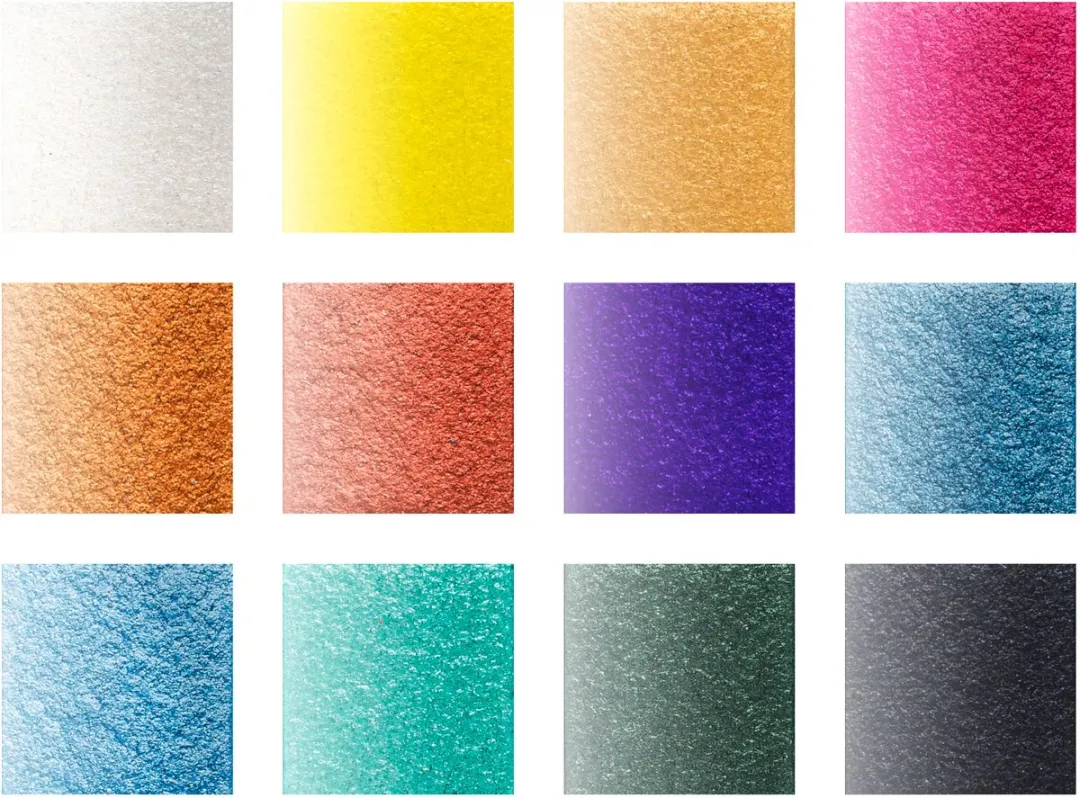 STAEDTLER Design Journey Aquarelverf - 12 Metallic Kleuren