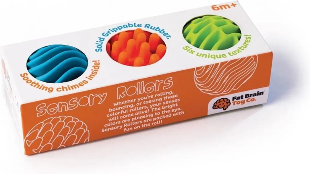Fat Brain Toys Sensorische Rollers - Multicolor - afbeelding 6 van 6