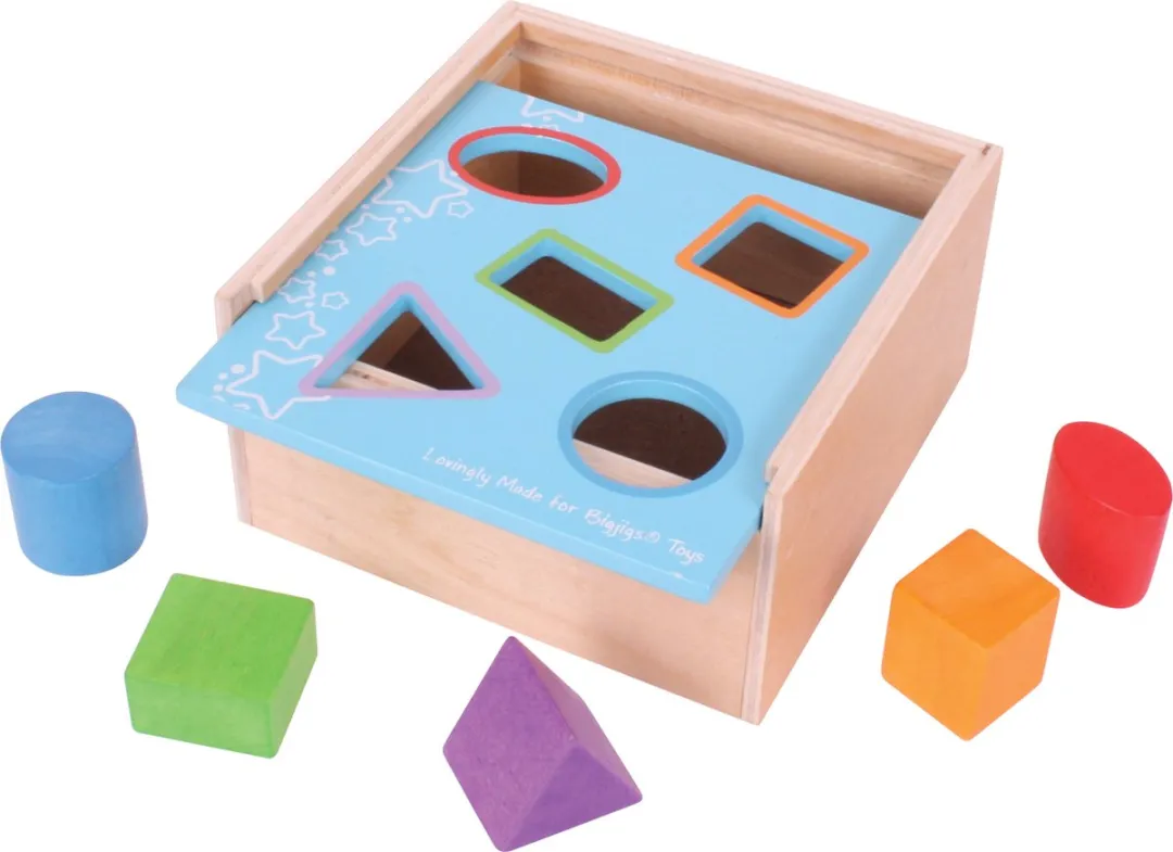 BIGJIGS Eerste Vormen Sorteerbox BB093