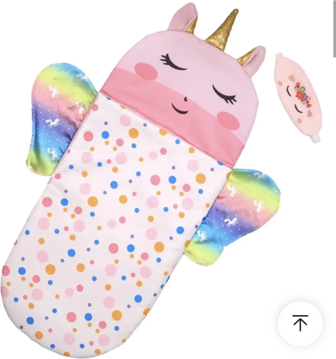 Happy U Kids Unicorn Slaapzak Regenboog 003636 - 36+43cm