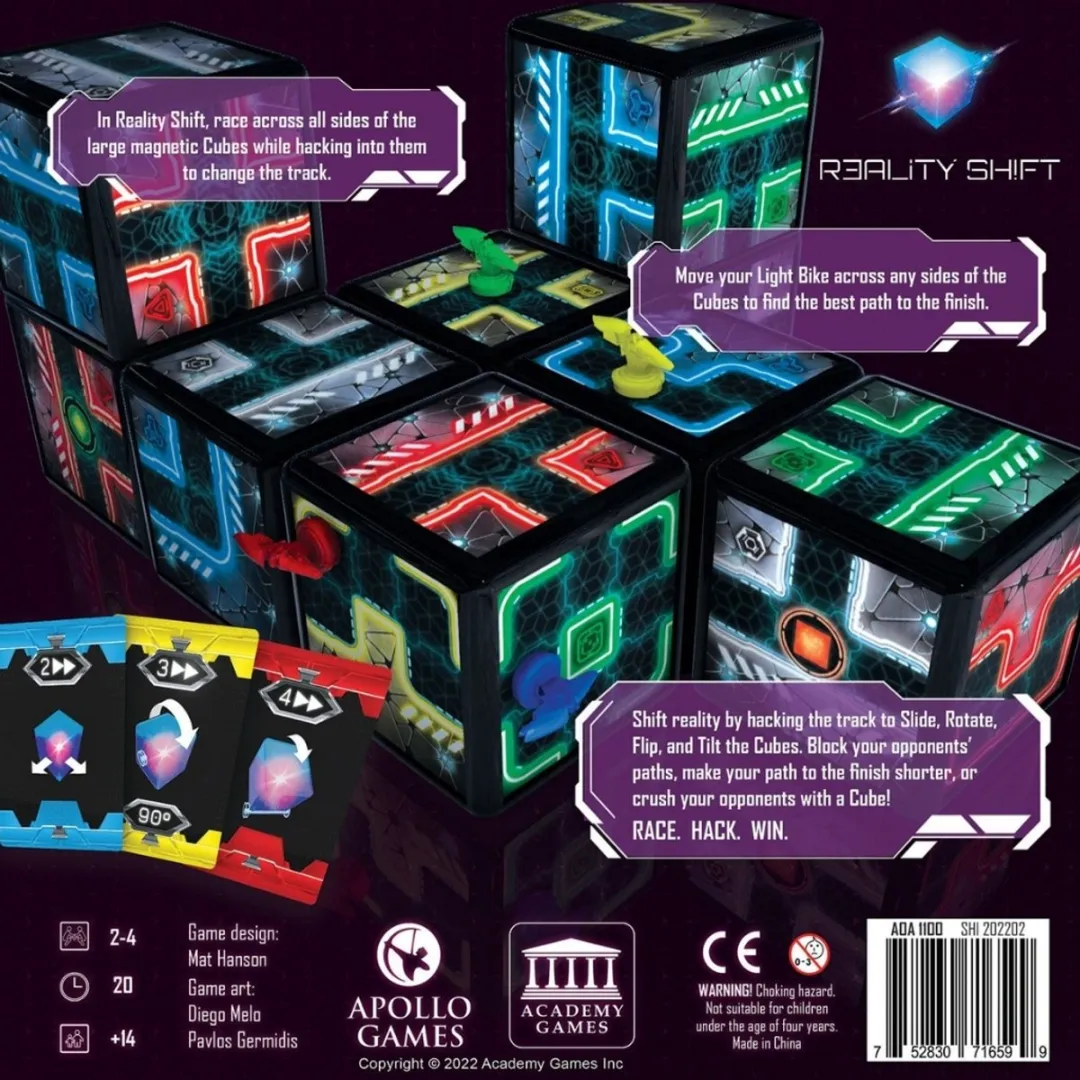 Academy Games Reality Shift Bordspel AOA1100 - Engelstalige Editie