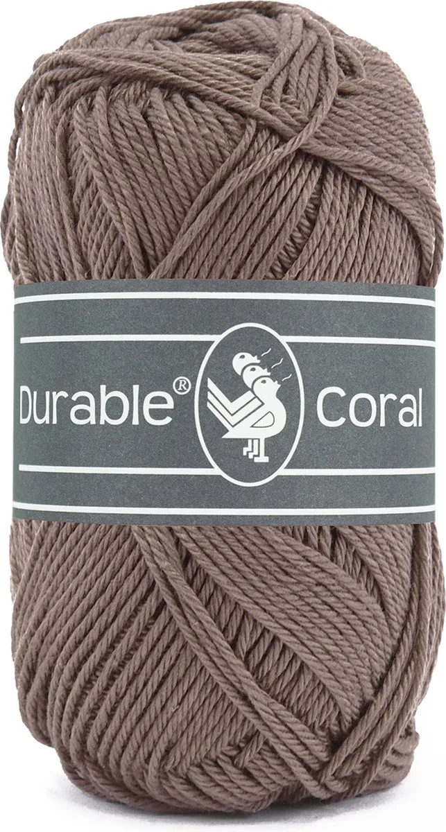 Durable Coral 343 Warm Taupe Garen