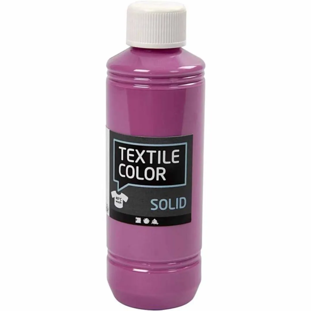 Creativ Company Creotime Textil Solid Verf 250ml - Fuchsia
